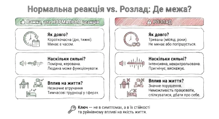 Як відрізнити норму від патології